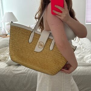 Michael Kors Large straw Tote